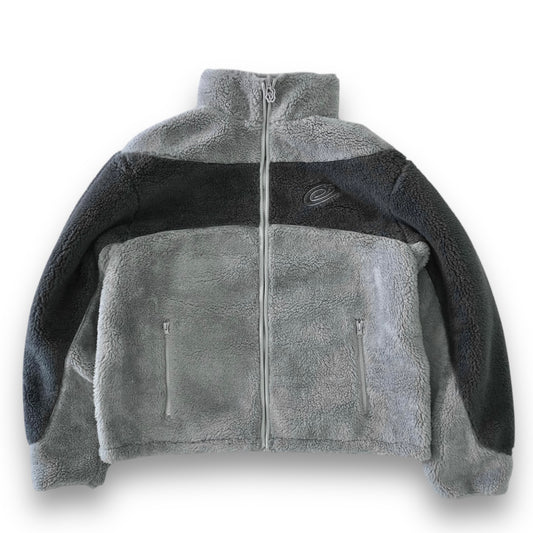 Space Grey Reversible Fleece